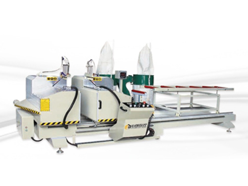 LJZ2S-500×3200太陽(yáng)能型材45°雙頭精密切割鋸